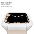 062CS24471 - Apple Watch (45mm) Rugged Armor in White shows daily protection raised edges resist scratches.