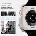 ACS08587 - Apple Watch 10 (42mm) Case Rugged Armor in Dune Beige never miss a beat and stay connected with open cutout for the sensor. Write down On your mark, get set GO! Unhindered application with precise craftsmanship.