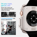 ACS08600 - Apple Watch 10 (46mm) Case Rugged Armor in Dune Beige never miss a beat and stay connected with open cutout for the sensor. Write down On your mark, get set GO! Unhindered application with precise craftsmanship.
