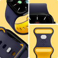 AMP09322 - Apple Watch Series - Nano Pop 46mm in Blueberry Navy showing detail of the band.