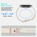 AMP09326 - Apple Watch Series - Nano Pop 42mm in Orange Beige pop out every second. Slim and lightweight for daily protection and comfort on your wrist. 125mm-190mm.