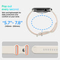 AMP09323 - Apple Watch Series - Nano Pop 46mm in Orange Beige pop out every second. Slim and lightweight for daily protection and comfort on your wrist. 145mm-200mm.