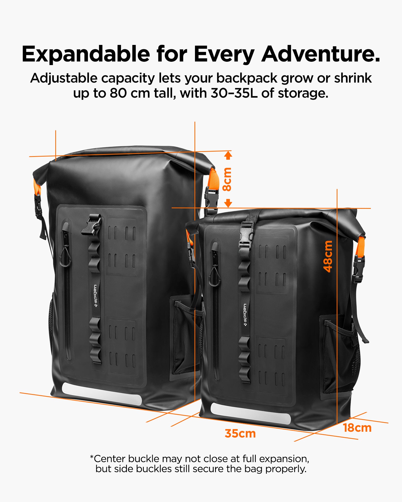 AMP07875 - AquaShield Waterproof Backpack A650