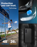 ACS09290 - Galaxy A26 5G Case Liquid Air in Matte Black protection you can trust. air cushion technology.