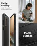 ACS09199 - Galaxy A36 5G Case Liquid Air in Matte Black matte coating. Anti slip and anti fingerprints.