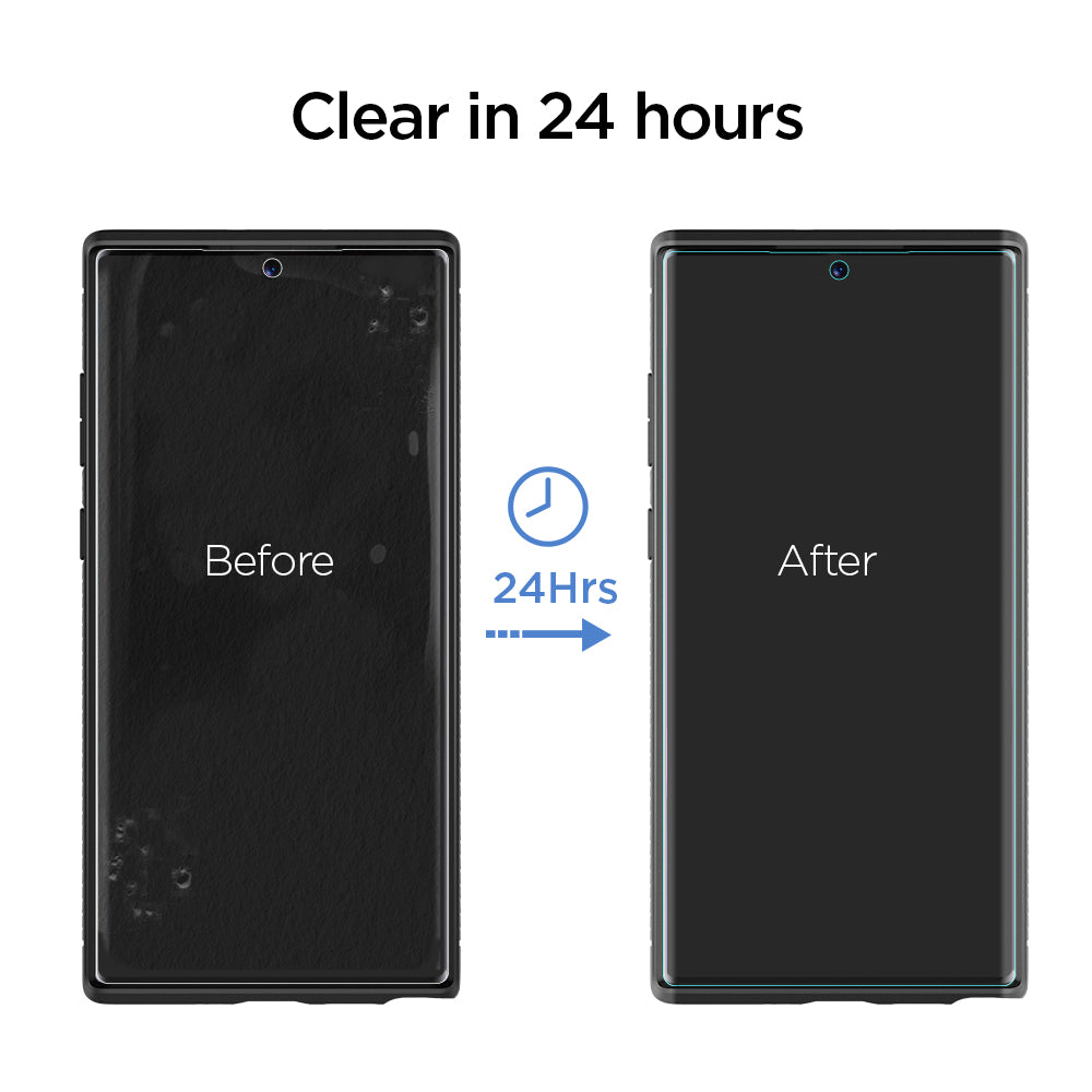 627FL27292 - Galaxy Note 10 Plus Neo Flex Screen Protector clear in 24 hours.
