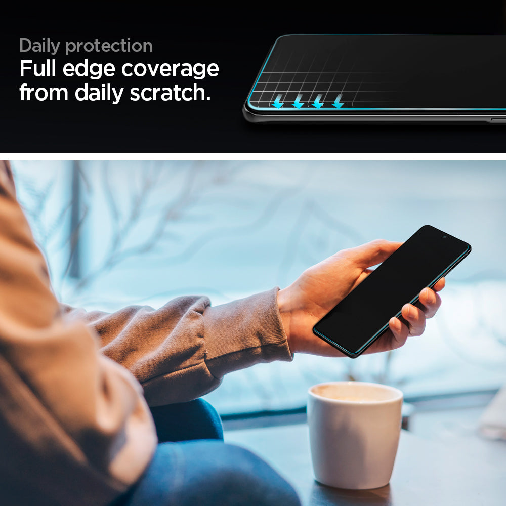 AFL00644 - Galaxy S20 Plus Neo Flex Solid HD Screen Protector daily protection. Full edge coverage from daily scratch.