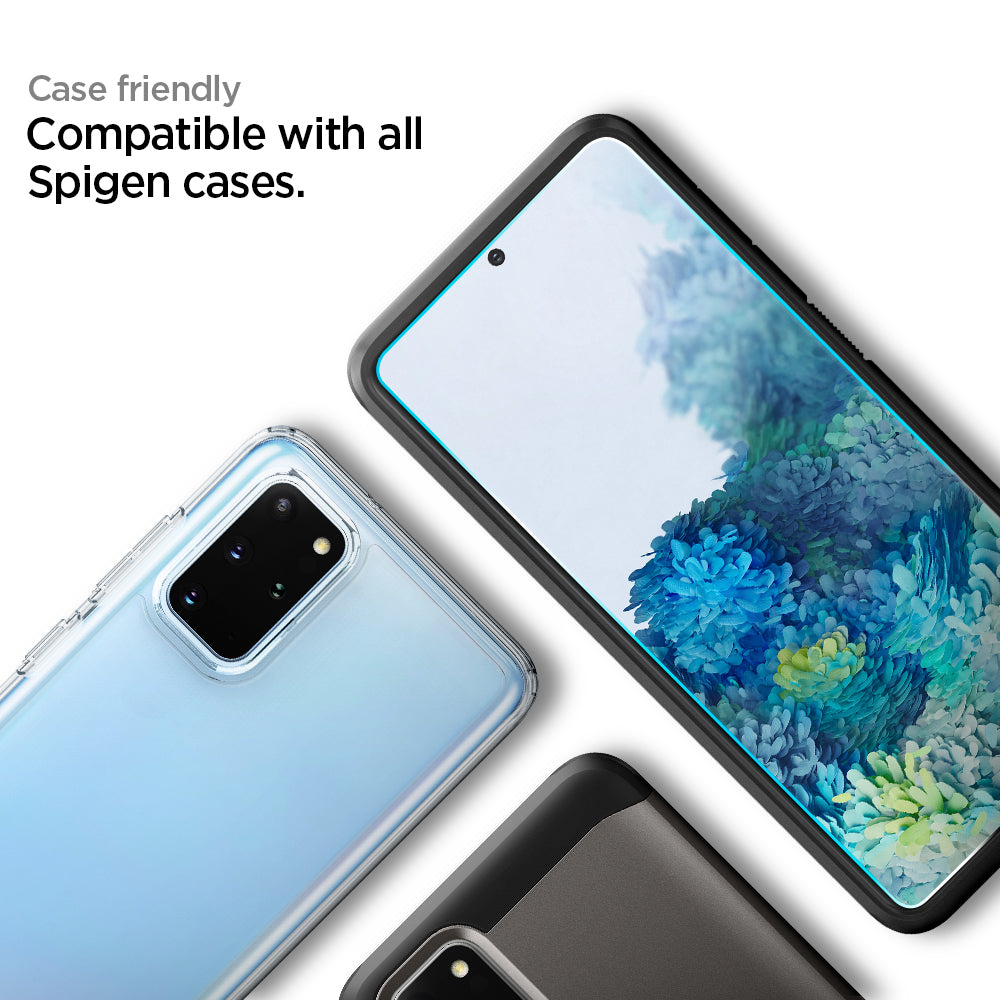 AFL00644 - Galaxy S20 Plus Neo Flex Solid HD Screen Protector case friendly. Compatible with all spigen cases.