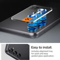 AGL06987 - Galaxy S23 FE EZ Fit Optik Pro Lens Protector in black easy to install. Includes alignment tray for quick and easy guided glass application.