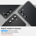 AGL05962 - Galaxy S23 Plus / S23 EZ Fit Optik Pro Lens Protector in black match made in heaven. fit precisely within the spigen case collection for the spigen case collection for the samsung galaxy S23 and S23+. *Not compatible with optik crystal case