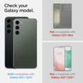 AGL06170 - Galaxy S23 Plus / S23 EZ Fit Optik Pro Lens Protector in green check your galaxy model. Both compatible with galaxy S23, S23+. Not compatible with Galaxy S23 Ultra. Not compatible with galaxy S22,S22+.