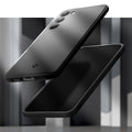 ACS05661 - Galaxy S23 Plus Case Thin Fit in black showing the back, partial front, sides and bottom