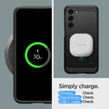 ACS05672 - Galaxy S23 Plus Case Tough Armor in black Simply charge wireless check. power share check. USB-C cable.