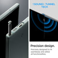 ACS06077 - Galaxy S23 Ultra Case Thin Fit in abyss green showing the precision design. Precisely designed to fit seamlessly and utilize all functionalities