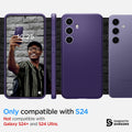 ACS07451 - Galaxy S24 Case Liquid Air in Deep Purple only compatible with s24+. not compatible with galaxy s24 and galaxy s24 ultra