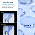 AGL07430 - Galaxy S24 Plus GLAS.tR EZ Fit in Transparency showing the crystal clear. Enjoy the same original quality of clarity without any added blemishes