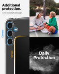 ACS08620 - Galaxy S24 FE Case Ultra Hybrid in Crystal Clear additional protection. anti scratch design. Daily protection