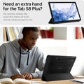 ACS01607 - Galaxy Tab S8+ Case Rugged Armor Pro in black need an extra hand for the tab s8? No worries, simply flip open the stand, sit back and do what you got to do