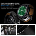 AMP06956 - Galaxy Watch Band Enzo (20mm) in black genuine leather band. premium leather for both the outer and inner skin, Make your watch more luxurious.