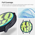 AGL06520 - Galaxy Watch 6 (44mm) Screen Protector EZ FIT GLAS.tR full coverage. Designed to fully cover watch face while keeping original watch design no case needed (not compatible with spigen cases)