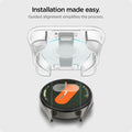 AGL08351 - Galaxy Watch 7 (40mm) GLAS.tR EZ Fit in Clear Installation made easy. guided alignment simplifies the process.