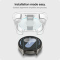 AGL08350 - Galaxy Watch 7 (44mm) GLAS.tR EZ Fit in Clear Installation made easy. guided alignment simplifies the process.