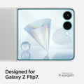 AGL09582 - Galaxy Z Flip 7 Screen Protector EZ Fit GLAS.tR showing designed for Galaxy Z Flip 7