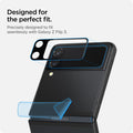 AGL03155 - Galaxy Z Flip 3 Optik Lens Protector + Hinge Film showing precisely designed to fit seamlessly with Galaxy Z Flip 3