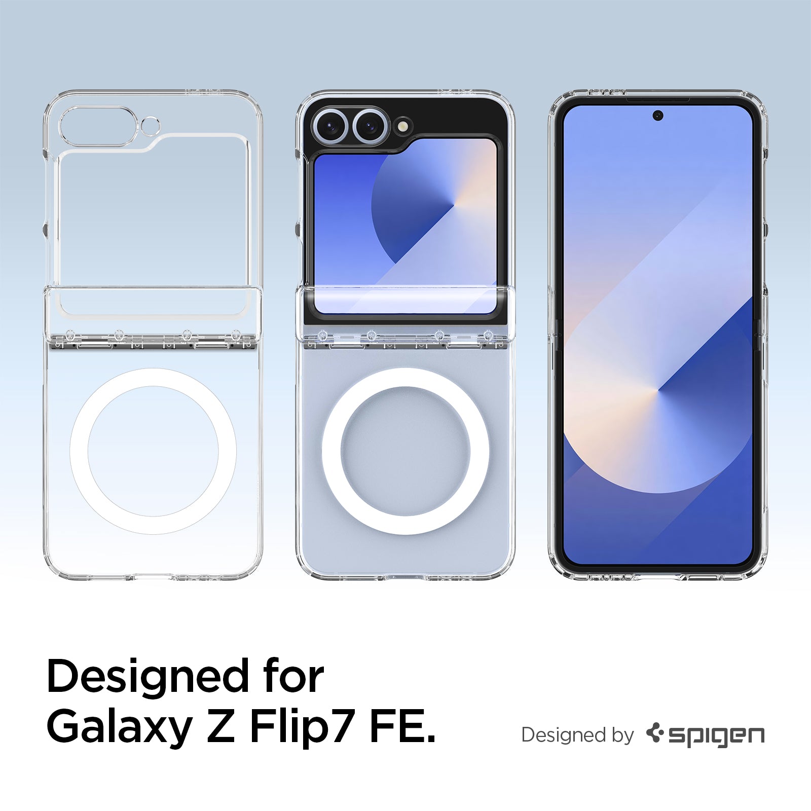 ACS09806 - Galaxy Z Flip 7 FE Series Ultra Hybrid Pro (MagFit) designed for galaxy Z flip 7 FE.
