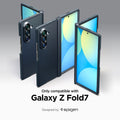 ACS09550 - Galaxy Z Fold 7 Tough Armor Pro (MagFit) in metal slate showing the compatibility only with Galaxy Z Fold 7. Designed by spigen.