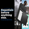 ACS06377 - Galaxy S23 FE Case Slim Armor CS in black essentials before anything else. The origin of the mobile accessories.