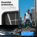 ACS06377 - Galaxy S23 FE Case Slim Armor CS in black essential protection. Absorb and mitigate all impacts in every corner.