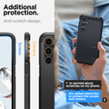 ACS06364 - Galaxy S23 FE Case Tough Armor in black additional protection. Anti scratch design.