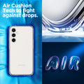 ACS06371 - Galaxy S23 FE Case Ultra Hybrid in crystal clear air cushion tech to fight against drops.