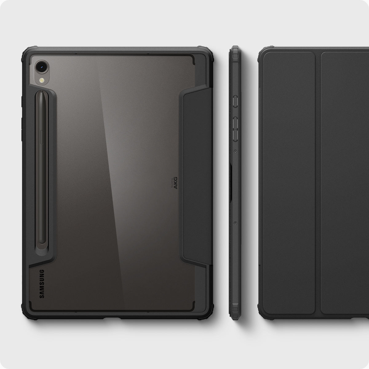 ACS07077 - Galaxy Tab S9 Case Ultra Hybrid Pro in black