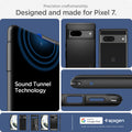 ACS04698 - Pixel 7 Case Rugged Armor in matte black precision craftsmanship designed and made for pixel 7.