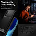 ACS06376 - Galaxy S23 FE Case Rugged Armor in matte black