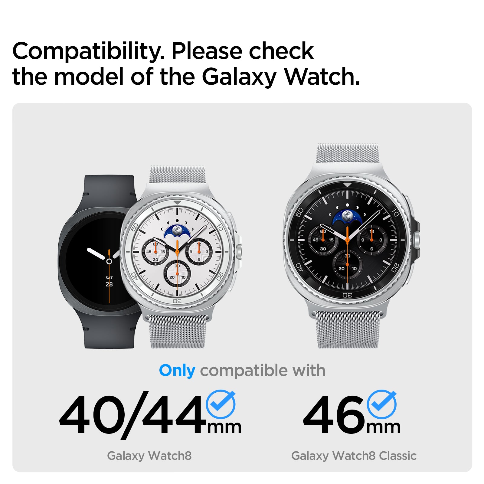 AMP10121 - Galaxy Watch 8 Series Metal Fit