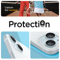 AGL07166 - iPhone 15 / 15 Plus Optik Pro Lens Protector in blue capture the moment. protection.