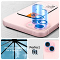 AGL07167 - iPhone 15 Plus Optik Pro EZ Fit Lens Protector in Pinky precisely designed for a flush look. perfect fit.