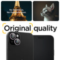 AGL05603 - iPhone 15 / 15 Plus Optik Pro Lens Protector in purple no blemishes. no flash reflection. original quality.