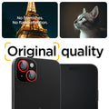 AGL05605 - iPhone 15 / 15 Plus Optik Pro Lens Protector in red no blemishes. no flash reflection. original quality.