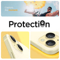 AGL07168 - iPhone 15 Plus Optik Pro EZ Fit Lens Protector in Yellow capture the moment. protection.