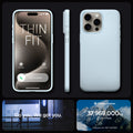 ACS06693 - iPhone 15 Pro Case Thin Fit in mute blue thin fit. do you. we got you.