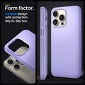 ACS06549 - iPhone 15 Pro Max Case Thin Fit in iris purple sleek form factor. Minimal design with protection day in, day out.