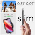 ACS08077 - iPhone 16 Plus Case Ultra Hybrid (MagFit) in Carbon Fiber optimal slimness. Out of battery? Just charge on. 0.31