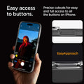 ACS08131 - iPhone 16 Pro Case Ultra Hybrid (MagFit) in Carbon Fiber easy access to buttons. Precise cutouts for easy and full access to all the buttons on iPhone.