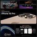 ACS08134 - iPhone 16 Pro Case Ultra Hybrid (MagFit) in Frost Black do you. we got you. easy approach. all new designed for iPhone 16 pro. Magfit for magsafe. Magfit compatible. perfect attraction.
