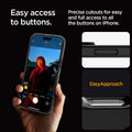 ACS08134 - iPhone 16 Pro Case Ultra Hybrid (MagFit) in Frost Black easy access to buttons. Precise cutouts for easy and full access to all the buttons on iPhone.