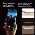ACS08001 - iPhone 16 Pro Max Case Ultra Hybrid (MagFit) in Gold easy access to buttons. Precise cutouts for easy and full access to all the buttons on iPhone.